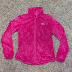 The North Face Women's Osito Fleece Full Zip Jacket - Hot Pink Small S